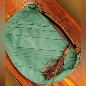 Turquoise Fossil Purse